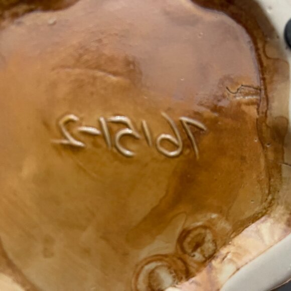 Pumpkin Ceramic Basket, EUC - Picture 6 of 7